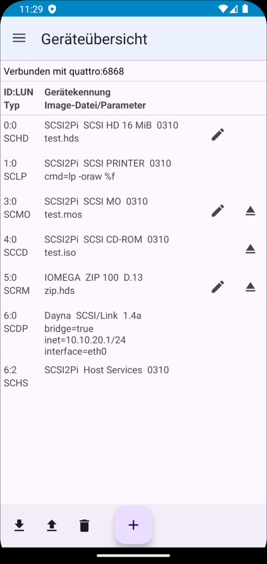 SCSI-Control-App