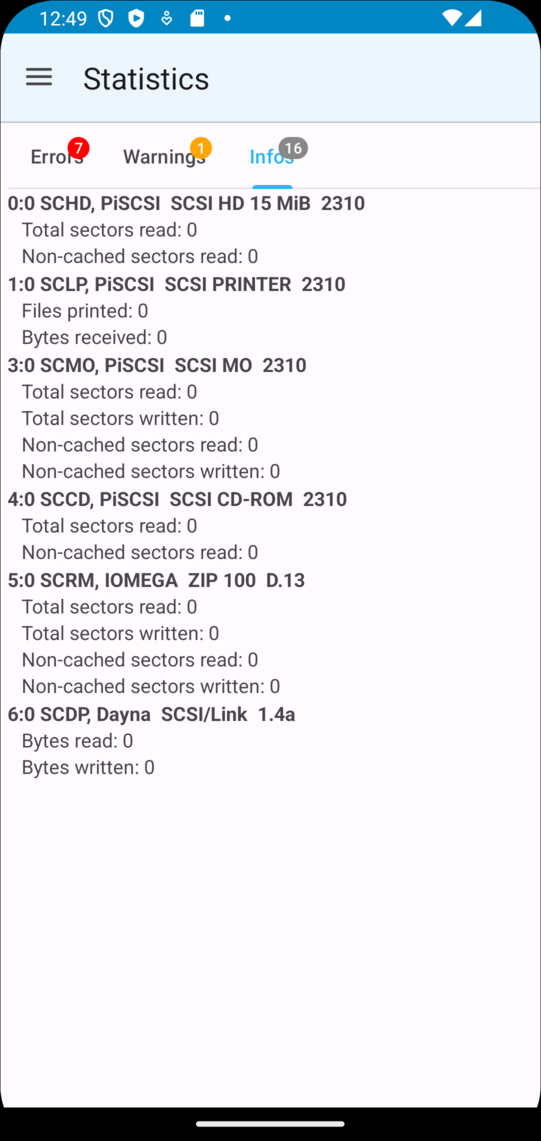 SCSI Control